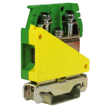 DKC TE.16/O, зажим для заземления желт.зелен 16 кв.мм