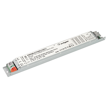 Arlight Блок питания ARJ-SP-120-LINEAR-PFC-DALI2-ADJ (120W, 80-330V, 0.3-0.7A) ( IP20 Металл, 5 лет) 035537