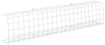 IEK Решетка защитная для LED ДВО 1260х270х95мм белая