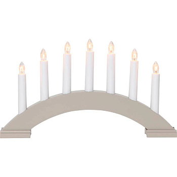 Eglo 283-17 Светильник BEA, 7X3W, (E10) 220V, 39х22 см, дерево, серый, пластик, белый