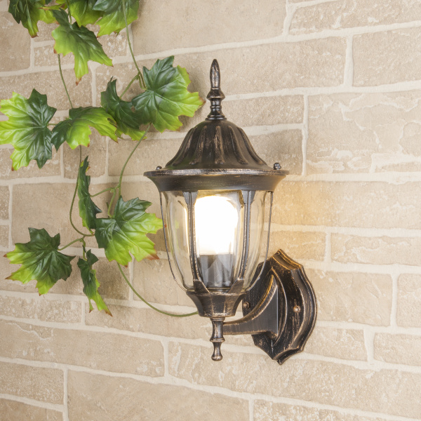 Elektrostandard GL 1002U / Светильник садово-парковый 1002U черное золото / 9908-B a033706 Elektrostandard GL 1002U / Светильник садово-парковый 1002U черное золото / 9908-B a033706