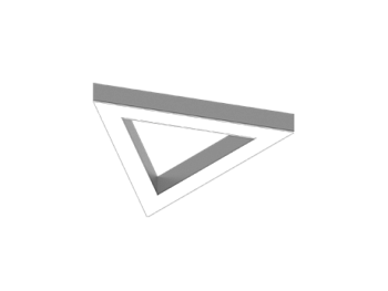 СТ PROFILE 30L P LED TRIGON 1200 WH 4000K