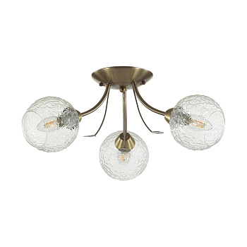Lumion 5266/3C COMFI LN23 античная латунь Люстра потолочная E14 3*40W 220V TULA
