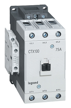 Legrand CTX3 Контактор 100 3P 75A (AC-3) 2но2нз ~110В 416194