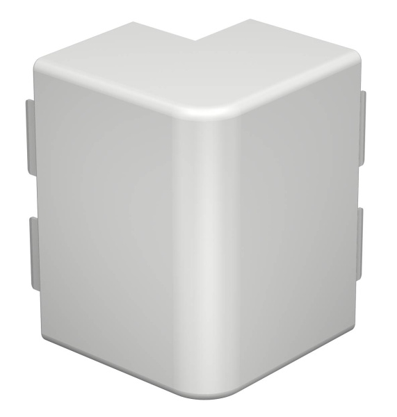 OBO Bettermann Угол внешний кабель-канала WDK 60x130 мм, ПВХ белый 6192343