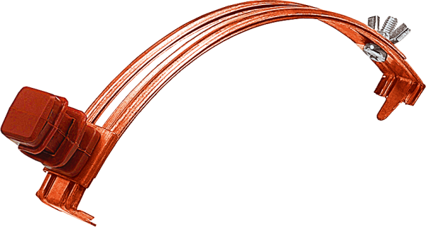 EZETEK Держатель полоса/пруток опорный, оцинк. 90030