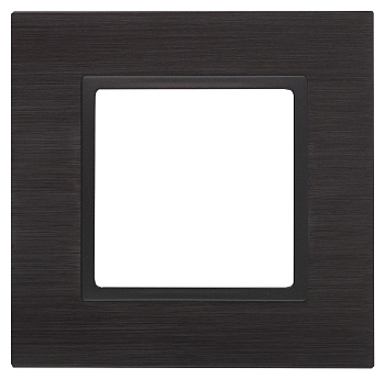 ЭРА 14-5201-05 Elegance Черный/антрацит Металл Рамка 1-ая