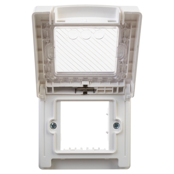 DKC Рамка для монтажа в стену "Avanti", IP55, "Белое облако", 2 модуля