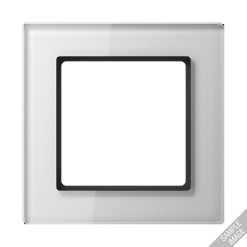 JUNG A creation Стекло Белое Рамка 5-ая AC585GLWW