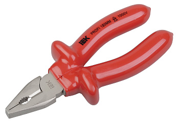 IEK Пассатижи Profi 180 мм 1000В TPL-3-180