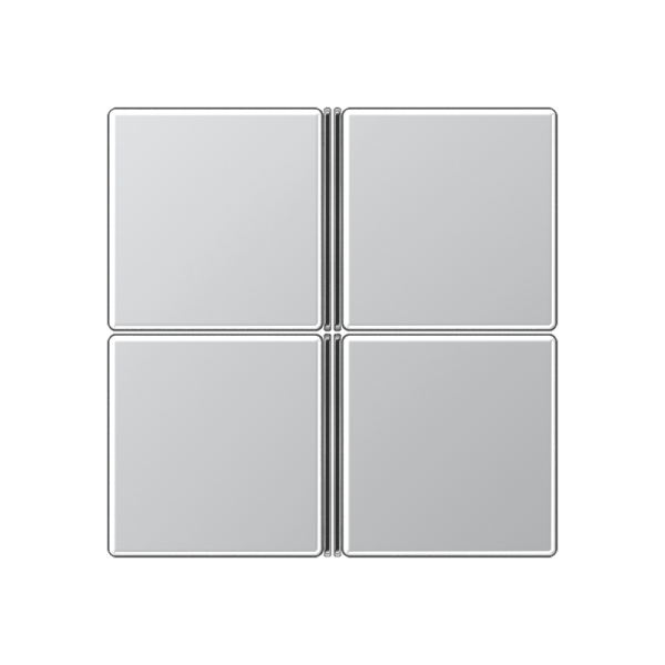 JUNG АS 500 KNX Алюминий Набор накладок, 4гр A404TSAAL