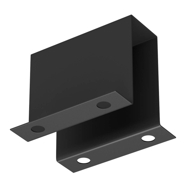 Denkirs TR2105-BK Комплект креплений для шинопровода SMART черный (2шт)