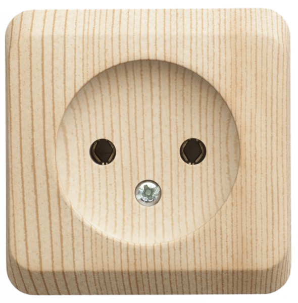 Systeme Electric Этюд наруж Дача Сосна Розетка 1-ая бе з/з без шторок