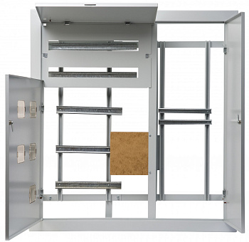 Dekraft Корпус металлический 1010х950х100 для эл. счетчиков без клем. группы IP31 ЩЭ-5-Э