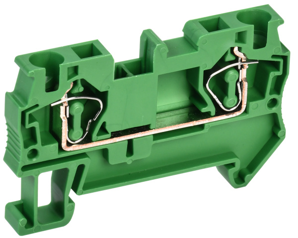 IEK Клемма пружинная КПИ 2в-4 41А зеленый