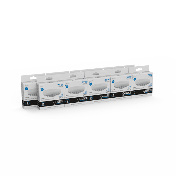 Купить Gauss Лампа Elementary GX70 21W 2000lm 6500K LED 83832