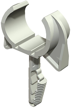 OBO Bettermann Трубный зажим SNAP 16-19 мм с дюбелем 2148048