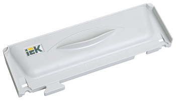 IEK UNIVERSAL/PRO Торцевой элемент фальш-панели серый "UNIVERSAL"