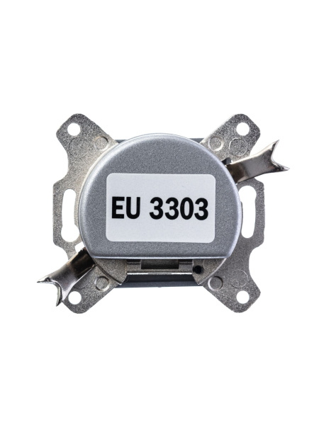 Купить ABB EPJ Levit серебро / дымчатый чёрный Розетка TV-R-SAT, серебро 2CHH083303A6070