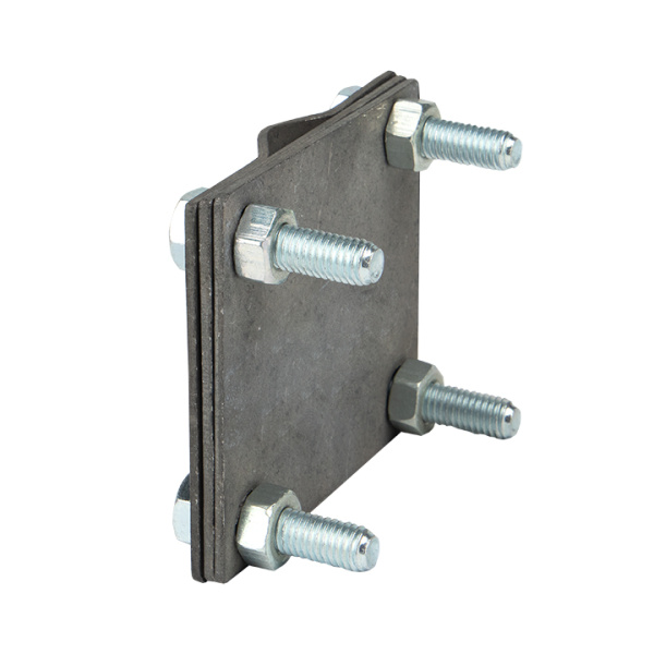 Купить EKF PROxima Зажим заземлитель 20 - полоса 50 (пластина 70*80мм) HZ