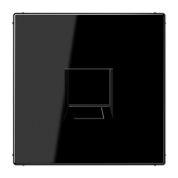 JUNG Плата (фиксация защёлкиванием) для одного модуля термопласт черный LS1969-15WESW