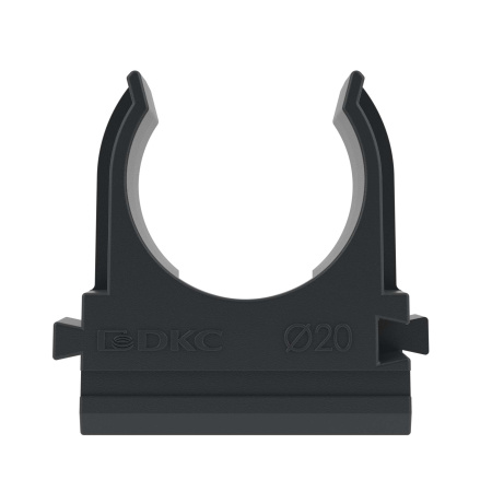 Купить DKC Держатель с защелкой, д.20мм, черный