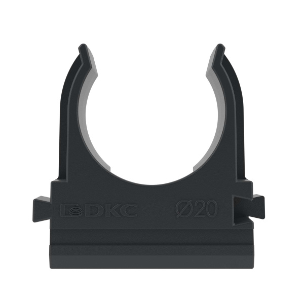 Купить DKC Держатель с защелкой, д.20мм, черный