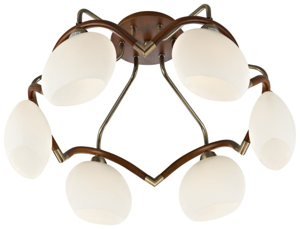 Velante 270-507-06, Светильник потолочный E14,6x40W