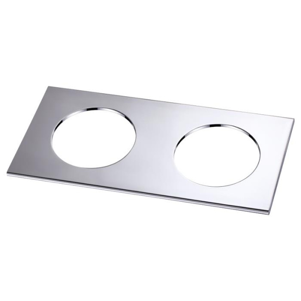 Novotech 358250 NT19 086 хром Рамка декоративная к артикулам 357585-357587, 357589, 357909-357910, 370639-370