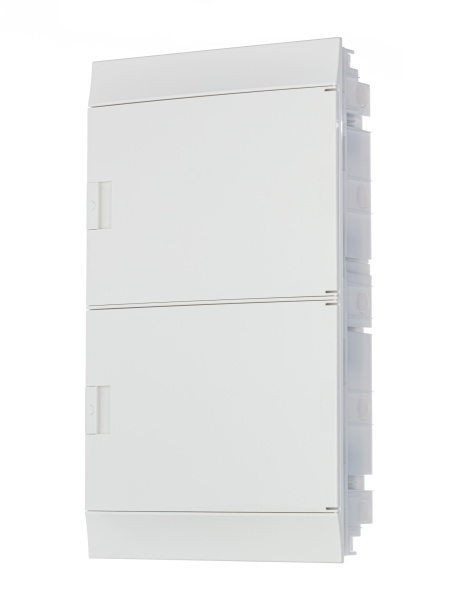 ABB Mistral41 Бокс в нишу 72М непрозрачная дверь (c клемм) 1SLM004101A1110