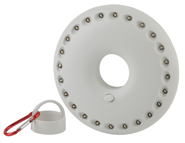 ЭРА K24 Фонарь Кемпинг NEW 24xLED, 3xAA, карабин