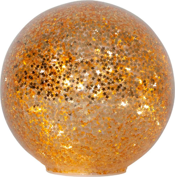 Eglo 458-97 Светильник STAR FALL, 15X0,03W (LED), 3V, 15х14 см, стекло, пластик ,золотой, 2x АА (не в ко