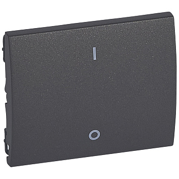 Legrand Galea Life Темная Бронза Клавиша двухполюсная 0/1 771215