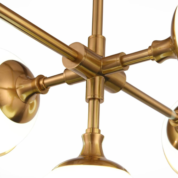 Купить ST Luce SL1157.303.05 Светильник подвесной Бронза/Белый E14 5*40W