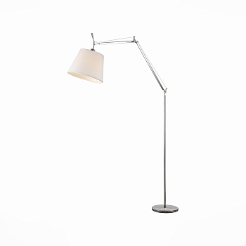 ST LUCE SL464.105.01 Торшер  Хром/Белый E27 1*100W (из 2-х коробок)