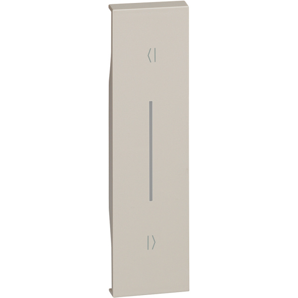 BT Living now Песочный Лицевая панель для выключ рольставень (горизонтальн) 1 мод KM05V
