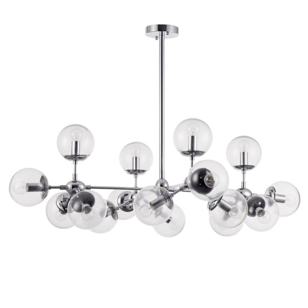 Freya Modern Richard Хром Подвесной светильник E14 60W FR5596PL-16CH Freya Modern Richard Хром Подвесной светильник E14 60W FR5596PL-16CH