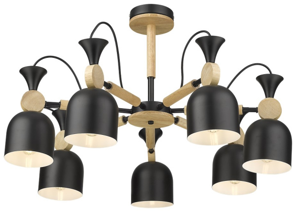 Velante 225-023-07, Светильник потолочный E27,7x40W