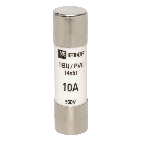 Купить EKF PROxima Плавкая вставка цилиндрическая ПВЦ (14х51) 10А