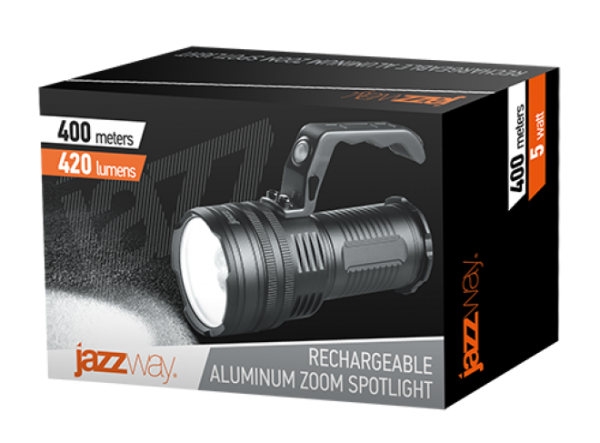 Купить Jazzway Фонарь-прожектор Фонарь Alum3-L5W, Li-Ion .5007499