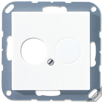 JUNG Крышка для 2-х гнезд слоновая кость A562