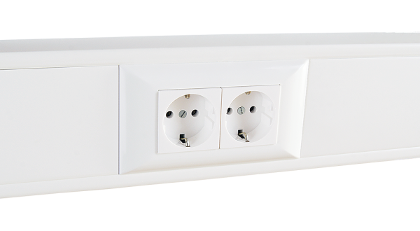 Купить SPL Суппорт Mosaic 4 модуля для кабель-каналов 100х50 - ЭУИ 45х45(638003 - SPL - 100008S)