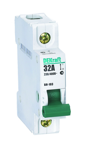 Купить DEKraft Выключатель-разъединитель 1Р 100А ВН-103 17053DEK