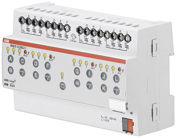 ABB KNX VAA/S12.230.2.1 Активатор электронный термоэлектрических приводов, 12-канальный, 24/220В 2CDG110117R0011