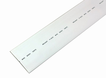 40.0 / 20.0 мм 1м термоусадка белая Rexant 24-0001