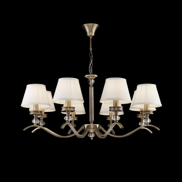 Купить Freya Classic Alessandra Бронза Антик Люстра E14 40W FR2016PL-08BZ