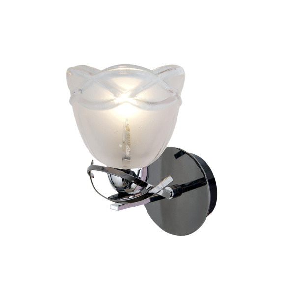 Citilux CL147311 Сандра Черн.Хром+Хром  Светильник Бра