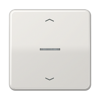 JUNG Клавиша для KNX кнопки, 1 группа с окошком и символами "стрелки" дюропласт светло-серый CD101KO5PLG