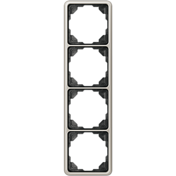 JUNG CD 500 Платина Рамка 4-ая CD584PT