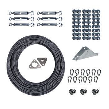 EZETEK Комплект растяжек для мачты СМТк до 10 метров, 2 яруса 76025